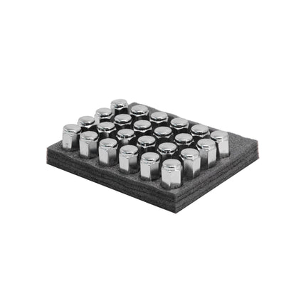 Manner ® Acorn Wheel Lug Nut 12 X 1.5 Hex 19 Steel Pack 24 Pcs